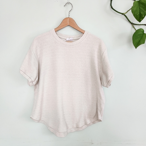 KOTN Sweaters - KOTN short sleeved sweater size XL cream